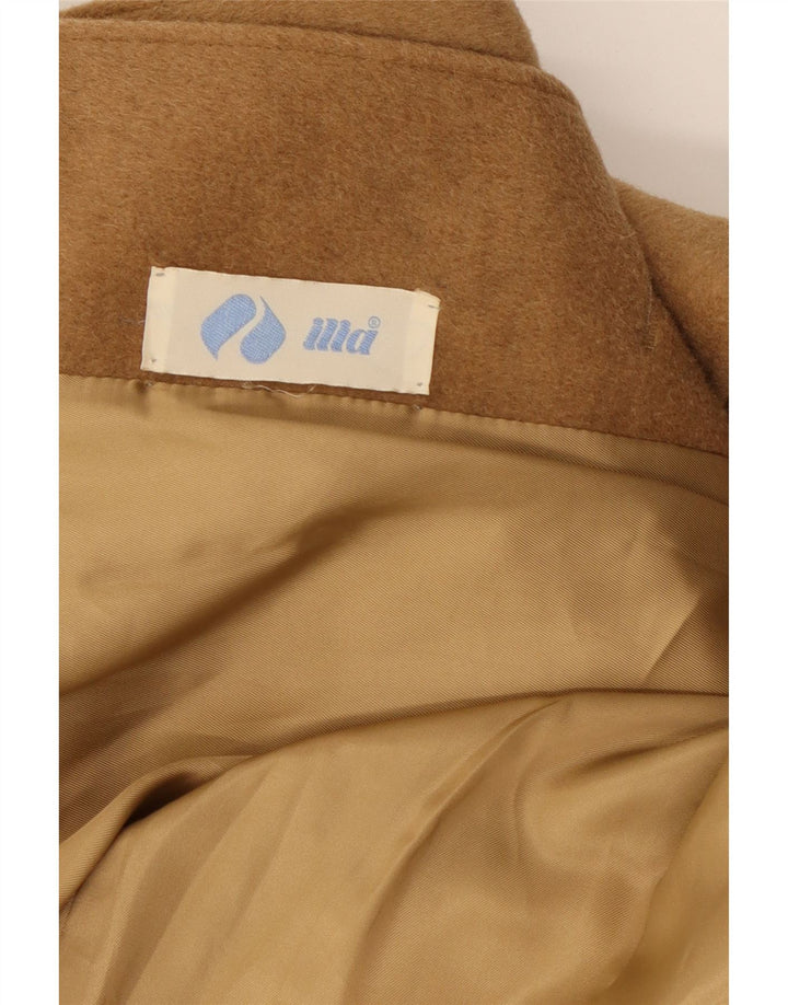 VINTAGE Womens Overcoat UK 10 Small Brown Vintage Vintage and Second-Hand Vintage from Messina Hembry 