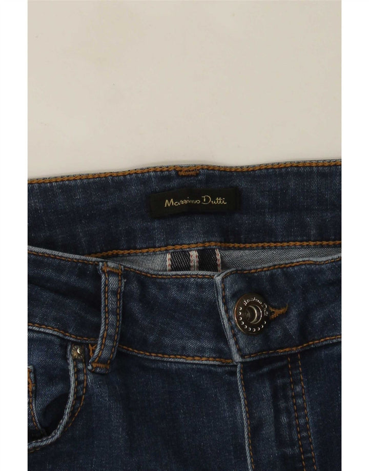 Женские джинсы скинни Massimo Dutti W28 L29 синие