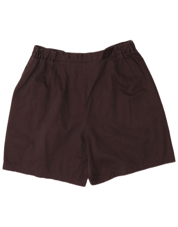Lee Womens Chino Shorts US 18 2XL W34  Black Cotton