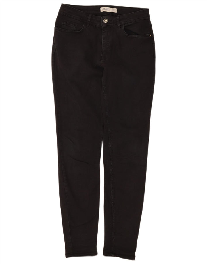 Женские джинсы скинни ZARA EU 38, маленькие W28 L28, черные