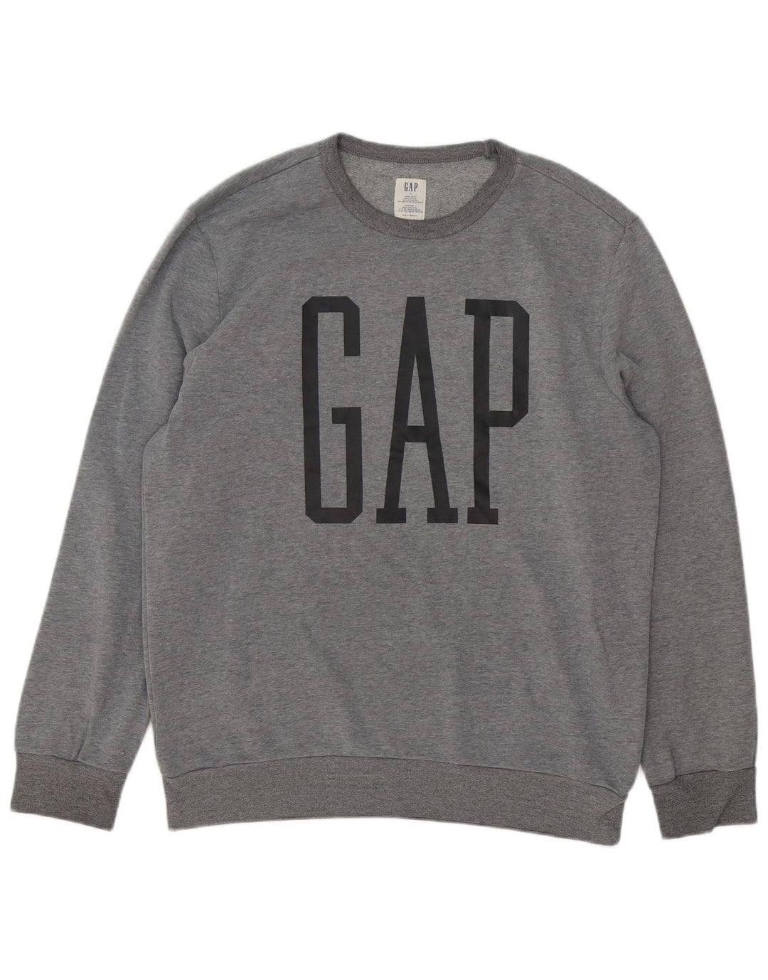 Мужской свитер с рисунком GAP, большой серый