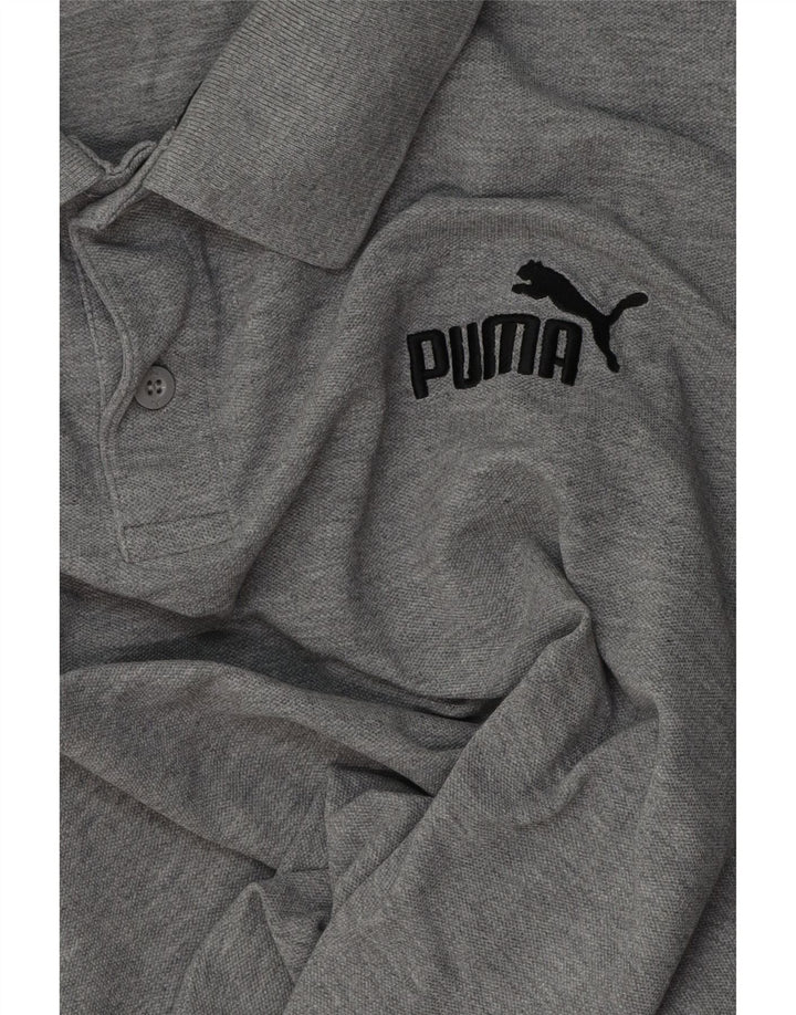 Мужская рубашка-поло Puma XL серая