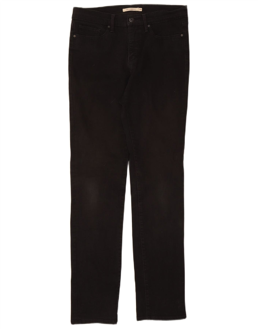 Женские джинсы Levi's 312 Shaping Slim W29 L31, черные