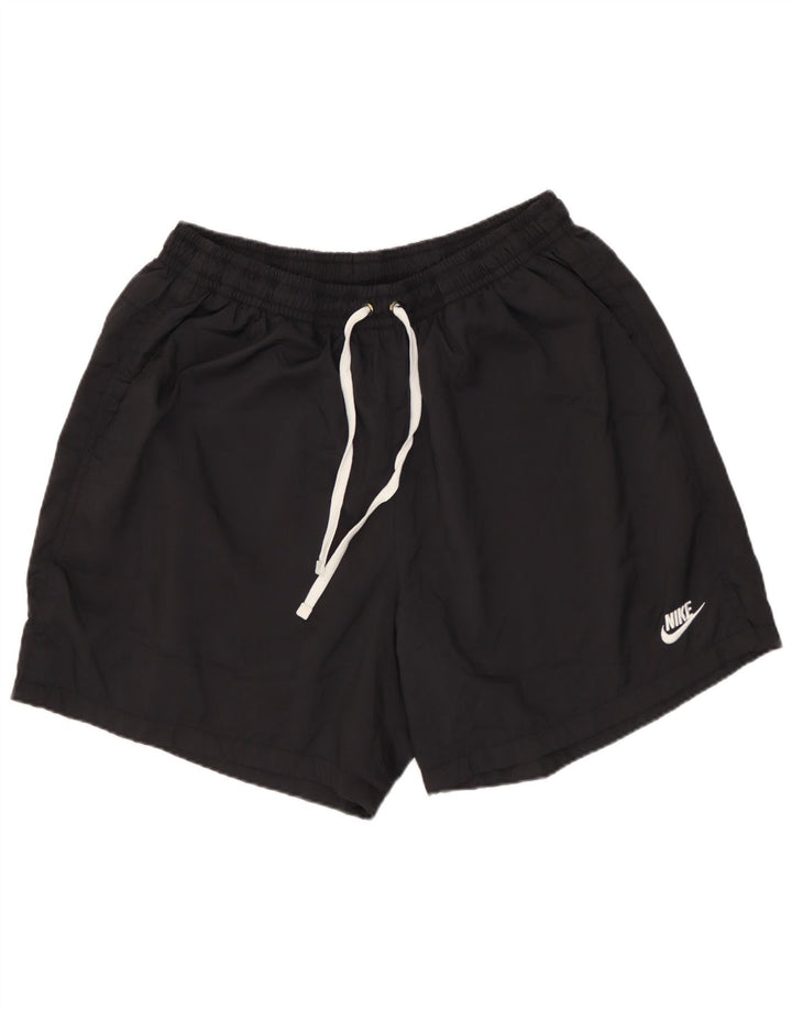 Спортивные шорты Nike для мальчиков 13–14 лет XL, черный полиэстер