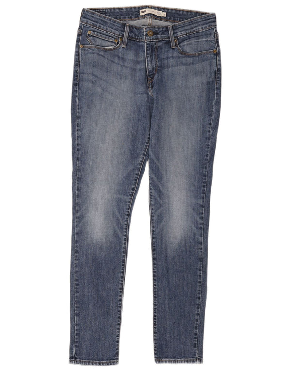 Женские джинсы скинни Levi's Demi Curve со средней посадкой W30 L32 синие