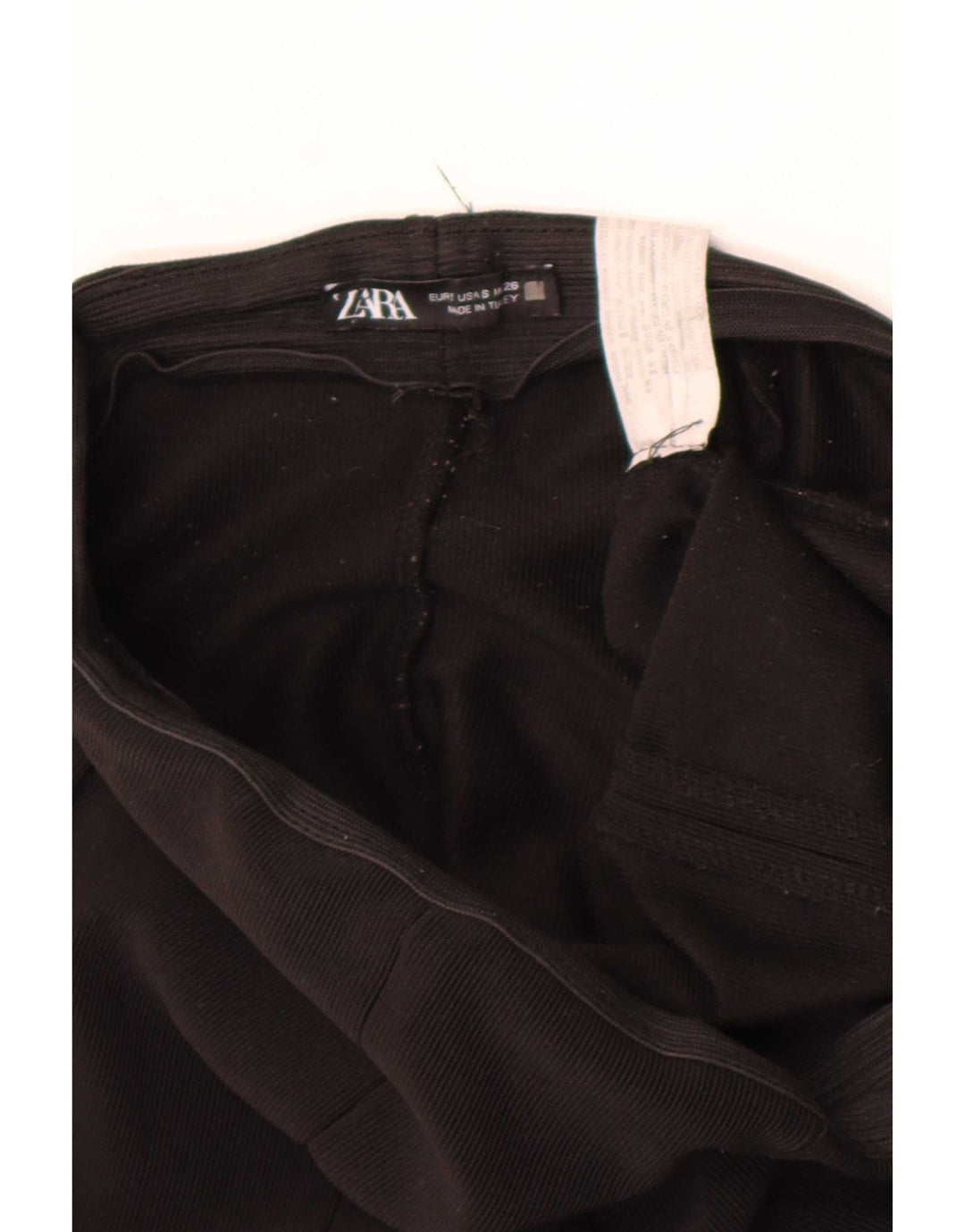 Женские леггинсы Zara, маленькие черные из полиэстера