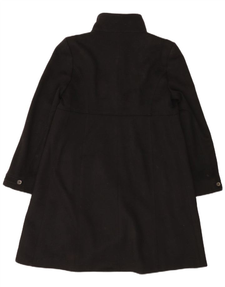 Женское двубортное пальто Zara UK 14, средний черный
