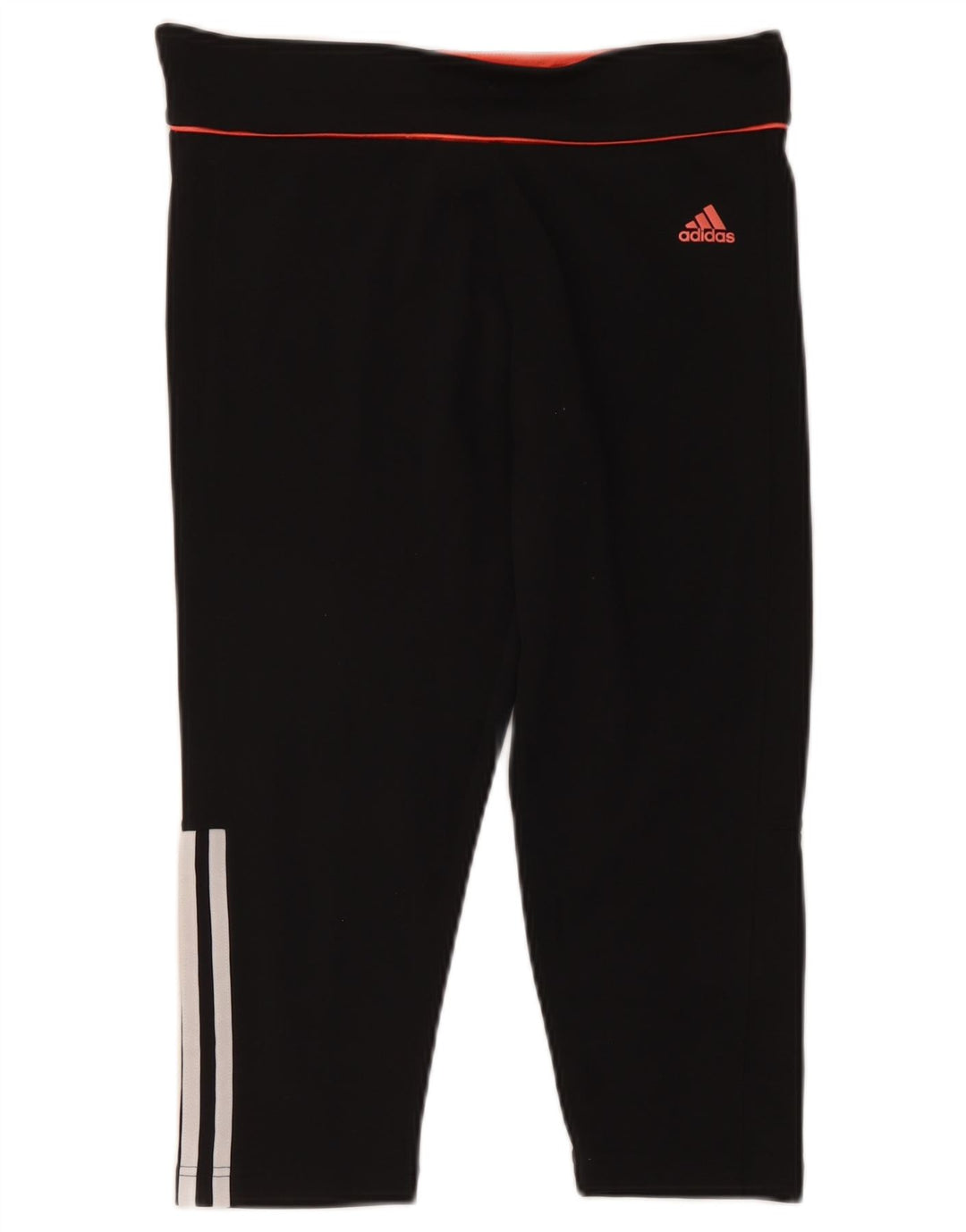 Женские леггинсы-капри Adidas Climalite UK 12/14, средний черный полиэстер