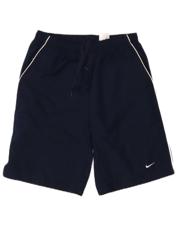 Мужские спортивные шорты Nike, маленькие, темно-синие, полиэстер