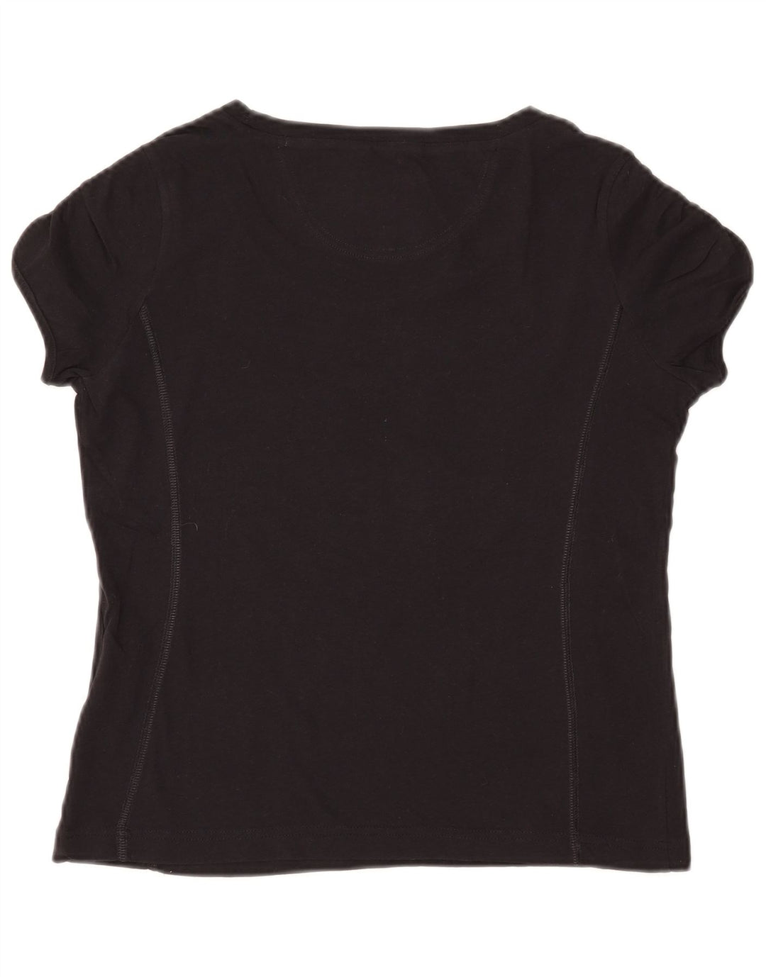 Женская футболка с рисунком CHAMPION Heritage Classics Top UK 12, средний черный цвет