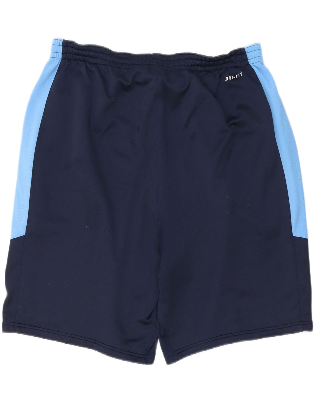 Мужские спортивные шорты NIKE Dri Fit 2XL, темно-синие, полиэстер с цветными блоками