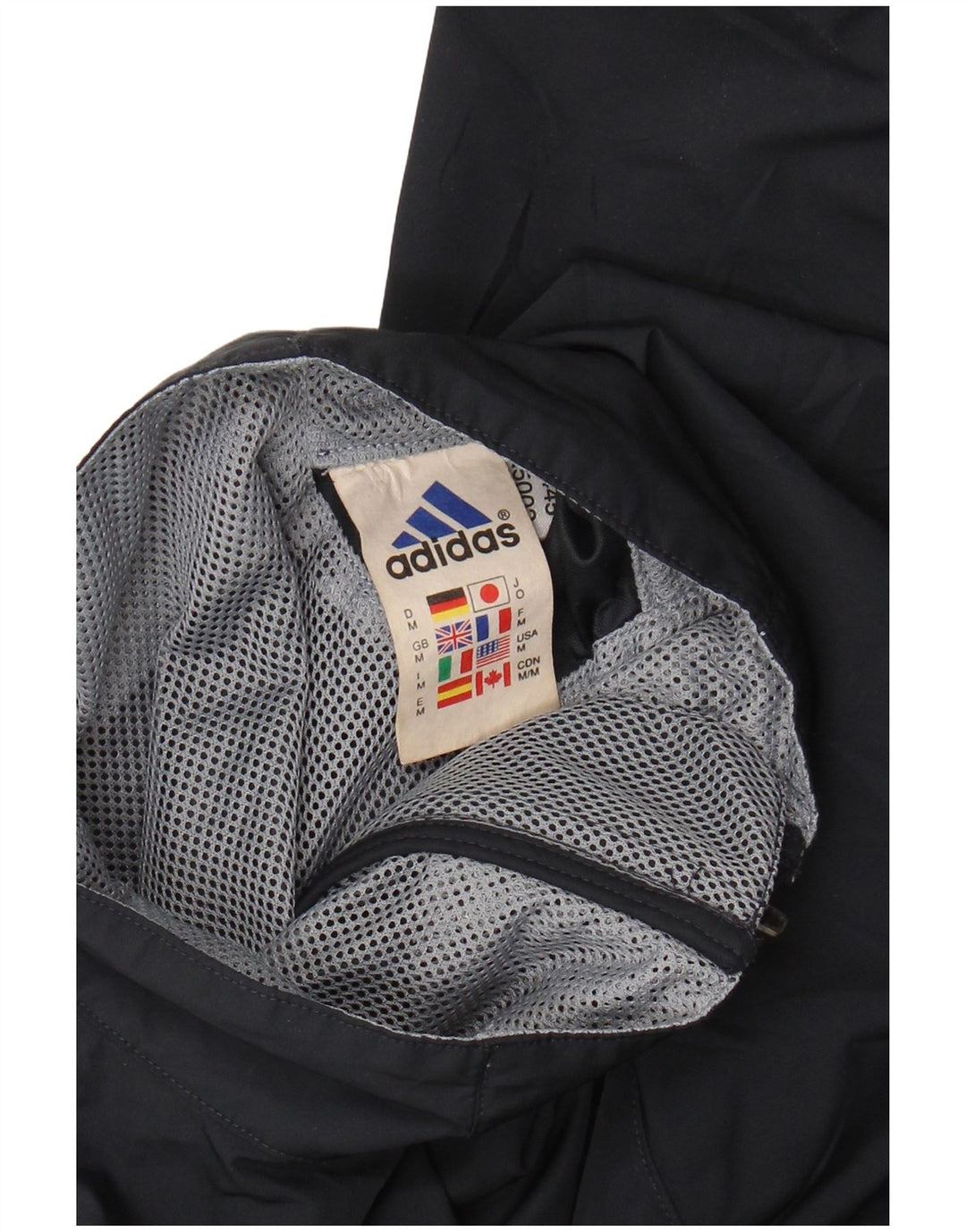 Мужской спортивный костюм ADIDAS, верхняя куртка, средний темно-синий, полиэстер