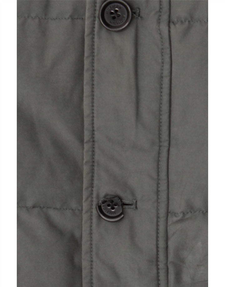 Мужская стеганая куртка Tommy Hilfiger UK 42 XL зеленая из полиамида