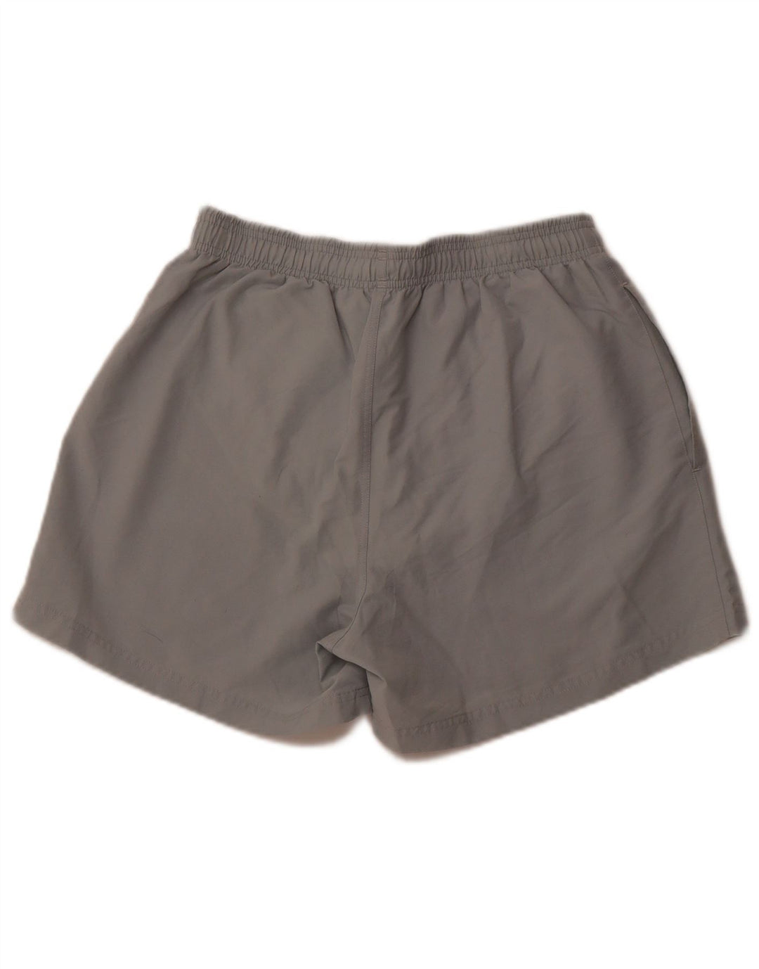 Мужские спортивные шорты ADIDAS из полиэстера среднего серого цвета