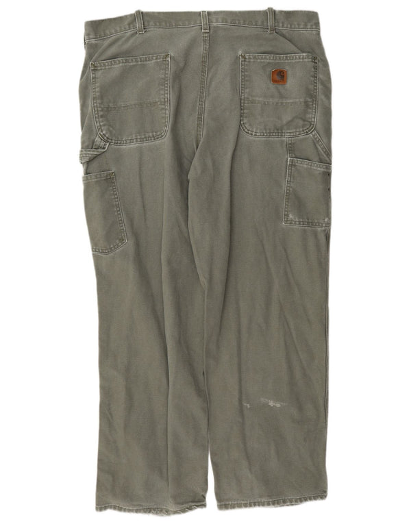Мужские брюки-карго свободного покроя Carhartt W38 L30, серый хлопок