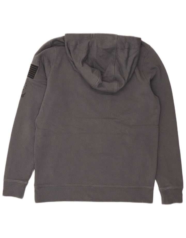 Мужской джемпер с капюшоном с рисунком Cold Gear, средний серый Under Armour