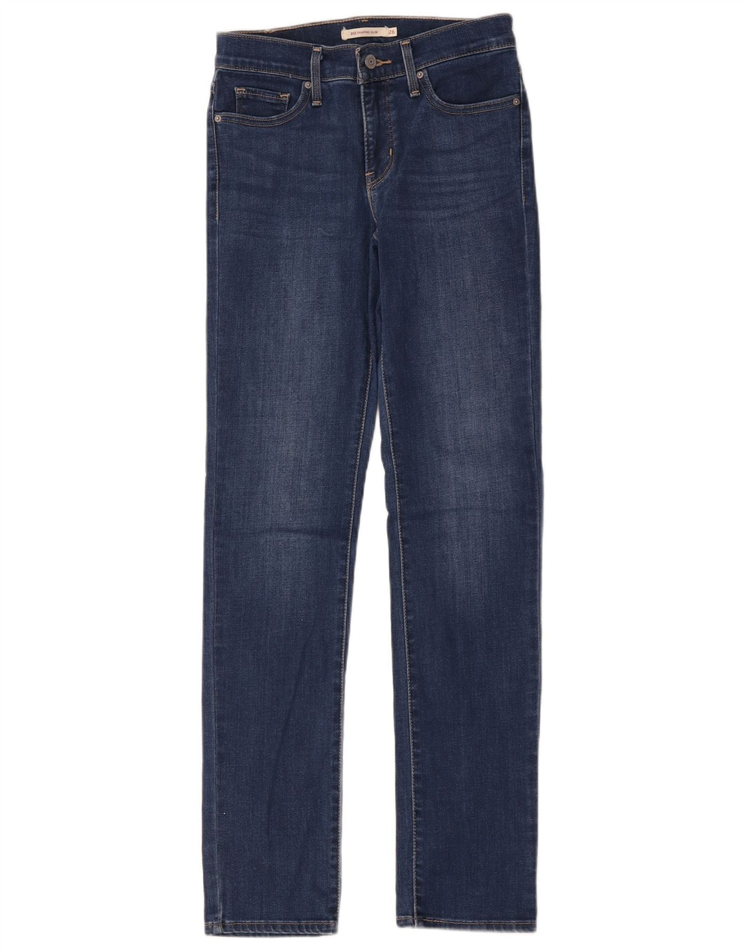 Женские джинсы Levi's 312 Shaping Slim W26 L32, синие, хлопок