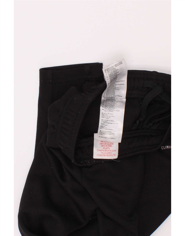 Спортивные брюки Adidas Climalite для мальчиков 3-4 года, черный полиэстер