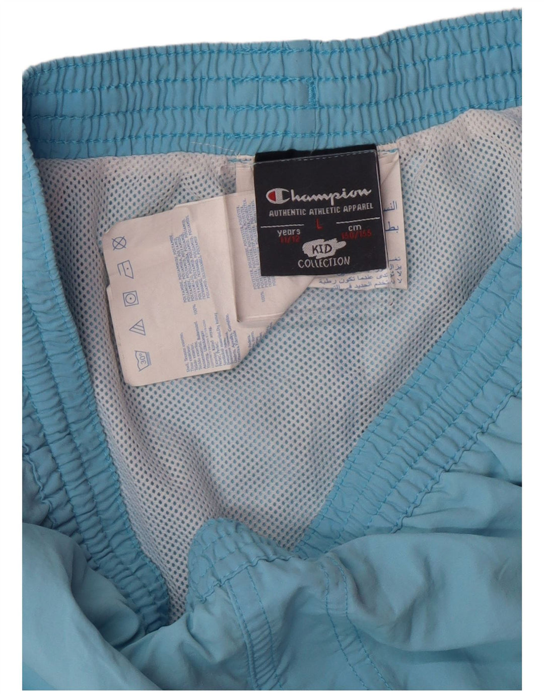 Шорты для плавания с рисунком для мальчиков Champion, 11–12 лет, большие синие, полиамид