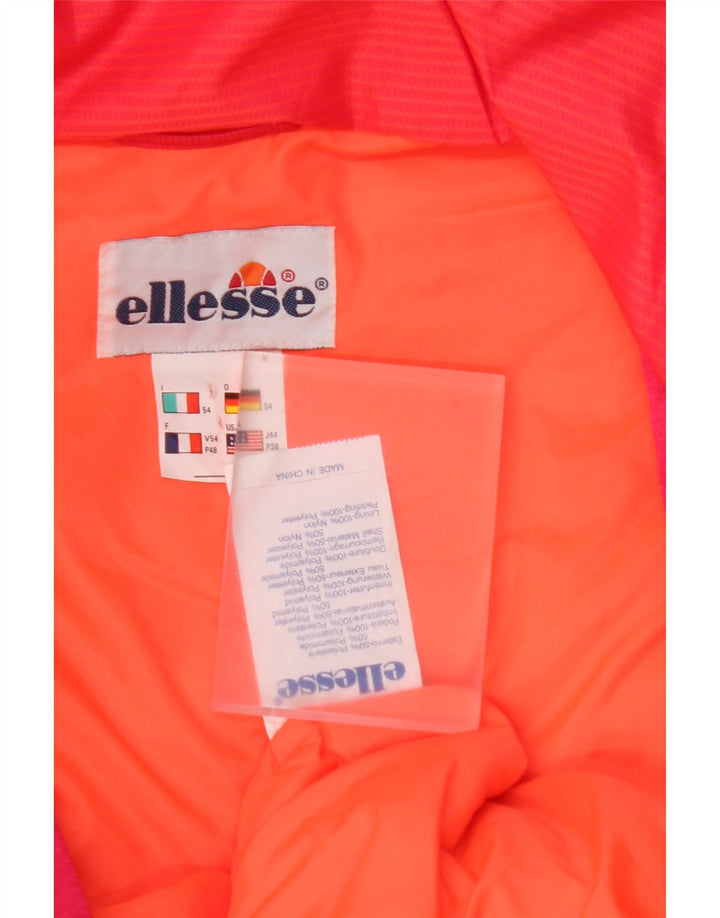 ELLESSE Мужской лыжный комбинезон IT 54 XL Розовый Полиэстер с цветными блоками