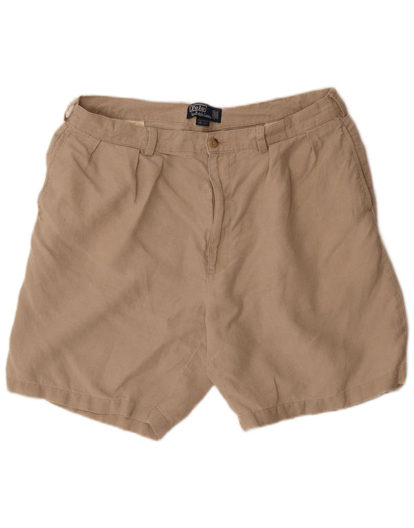 Мужские шорты чинос Polo Ralph Lauren W38 XL, бежевый лен