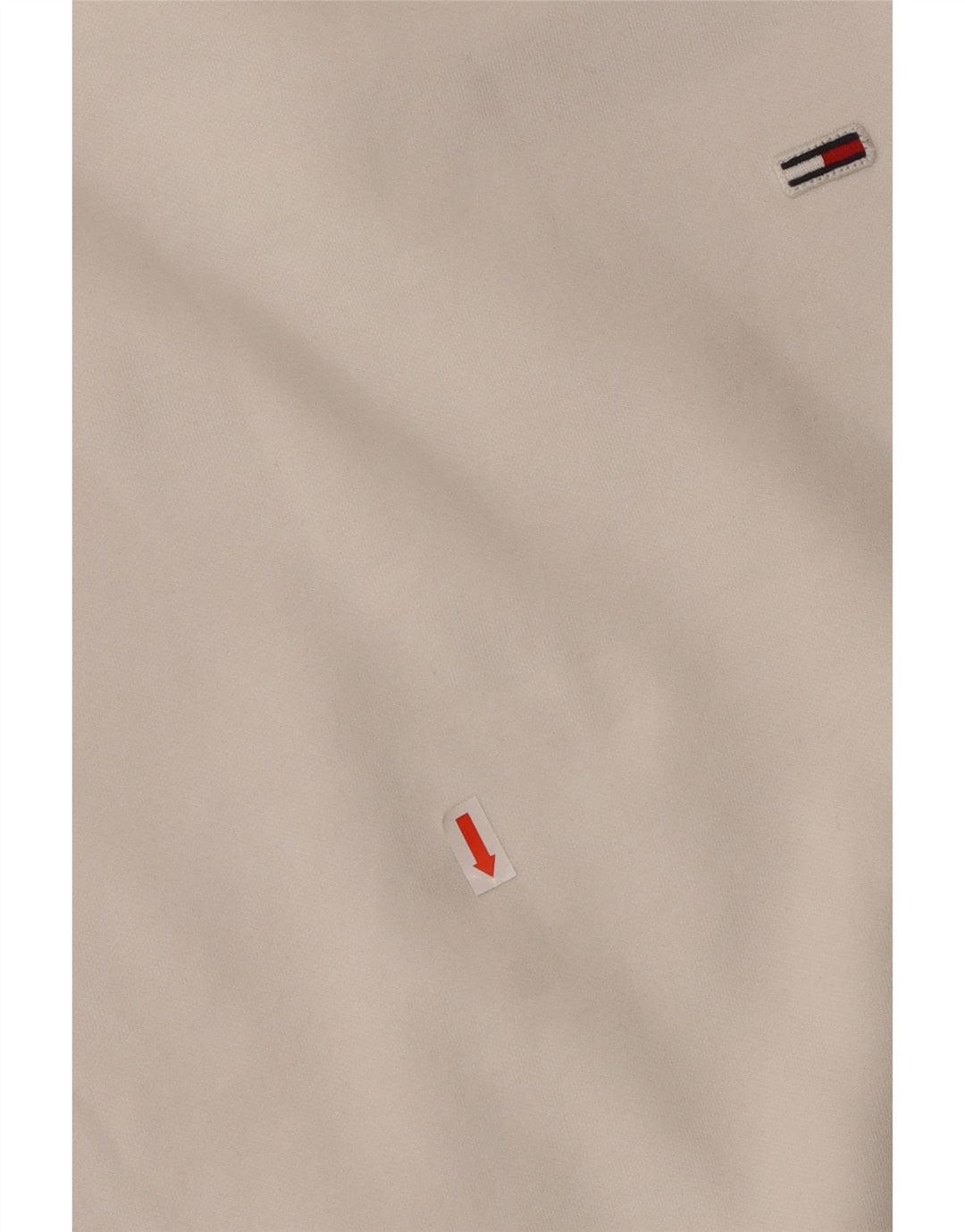 TOMMY HILFIGER Женский свитер-свитер оверсайз UK 6 XS Белый хлопок