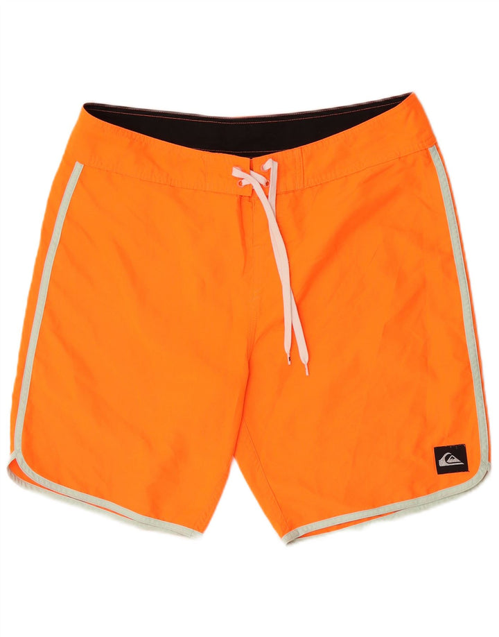 Мужские шорты для плавания Quiksilver, большие, оранжевые
