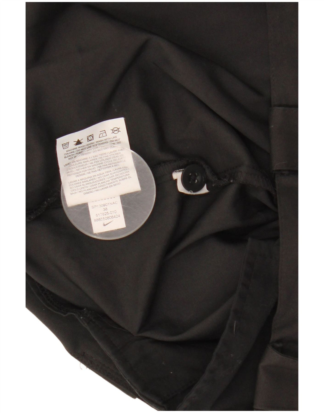Мужские шорты чинос Nike Dri Fit W38 XL, черный полиэстер