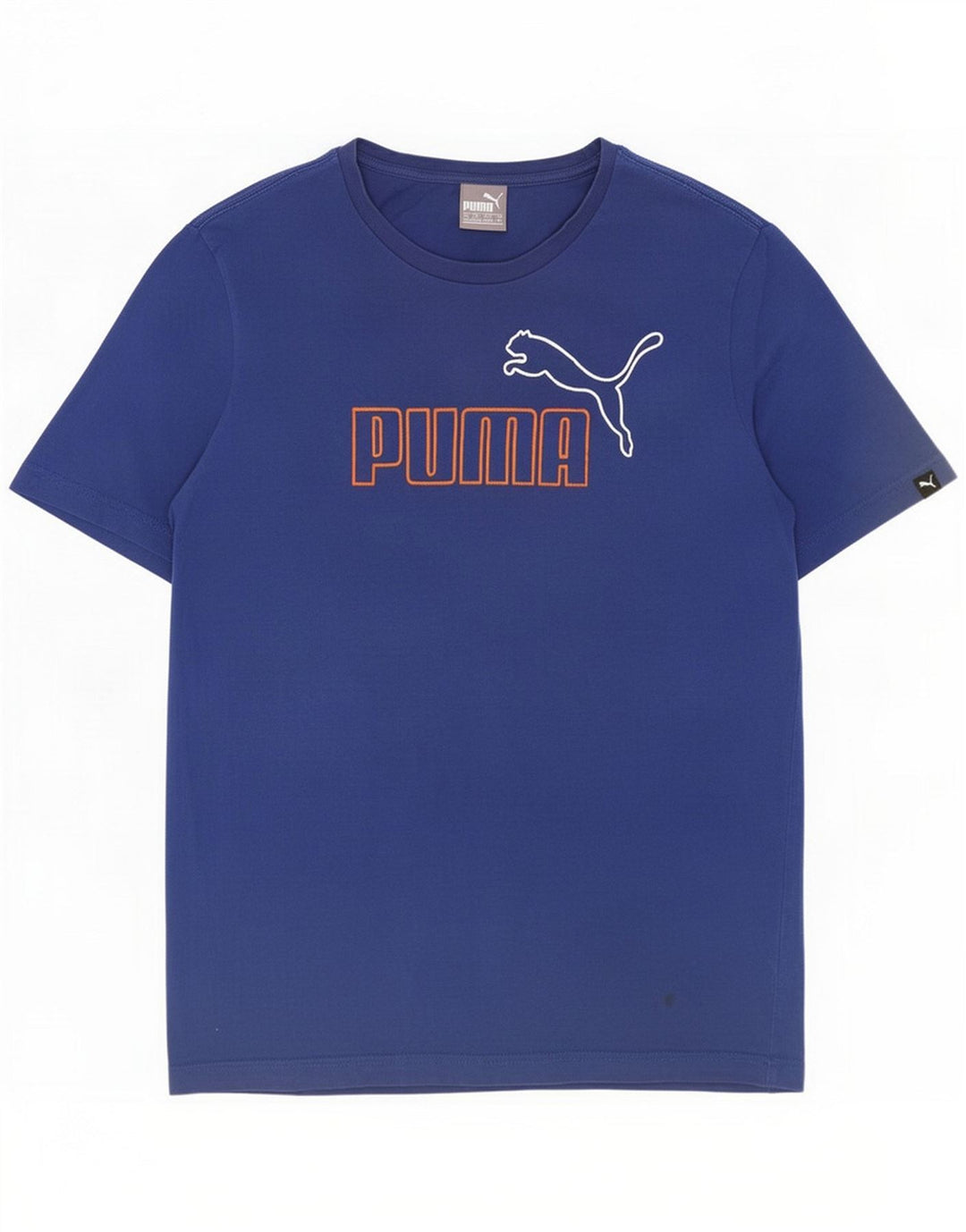 Puma Мужская футболка с рисунком Топ, средний синий