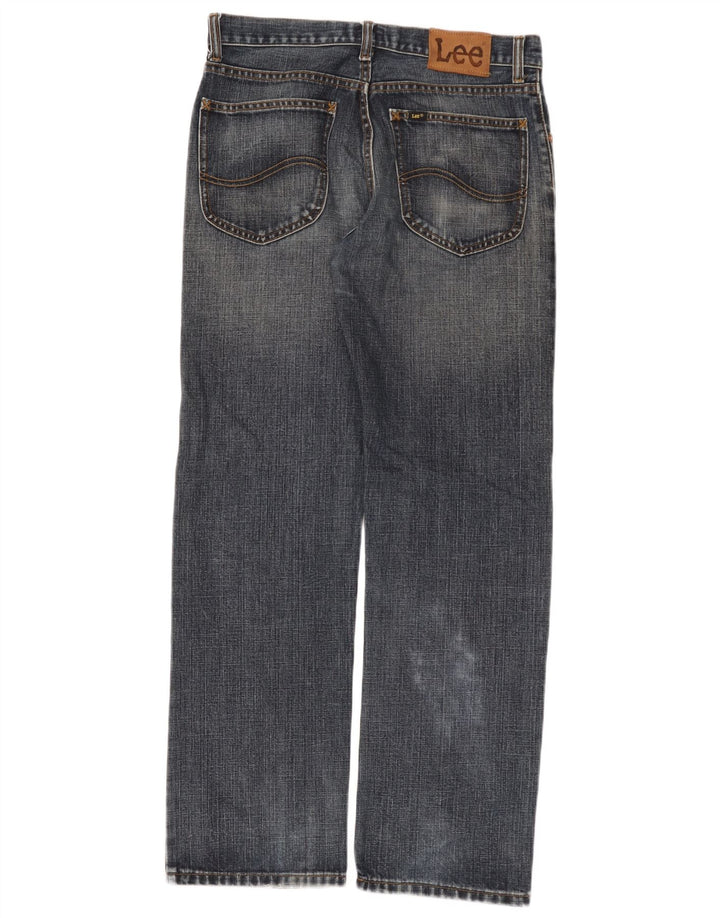 Мужские прямые джинсы Lee W31 L31, синий хлопок