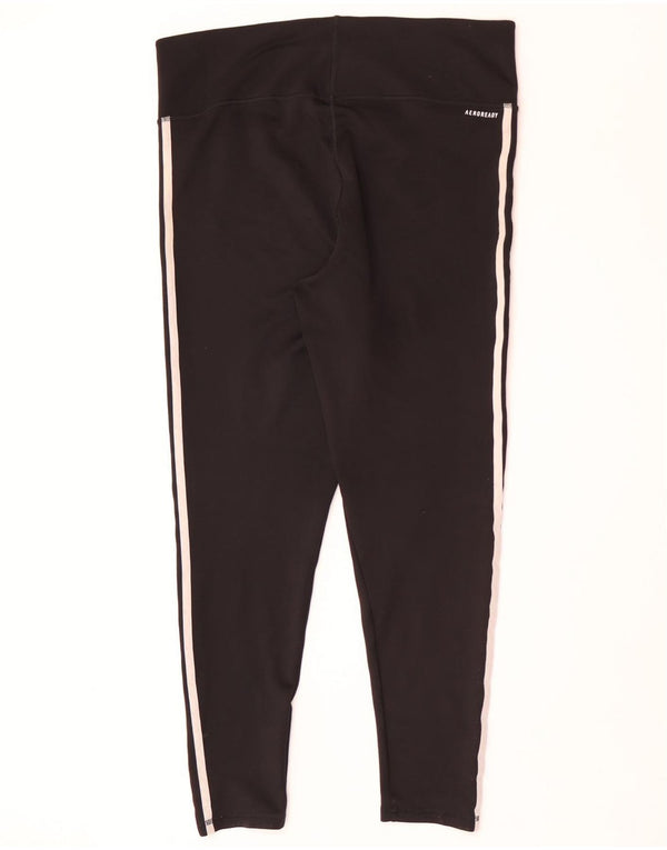 Женские леггинсы Adidas Aeroready UK 20/22 XL, черные