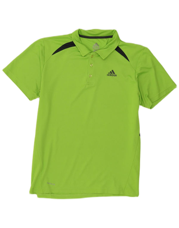 Женская рубашка-поло Adidas Climalite UK 18 XL Зеленая с цветными блоками