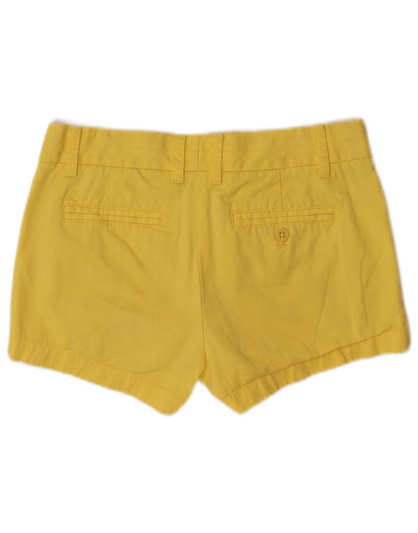 Женские шорты чинос с заниженной талией J. Crew, США 2, XS W30, желтый хлопок