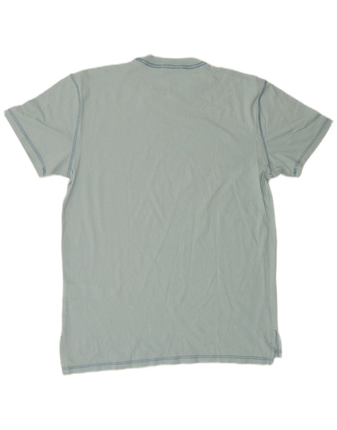 Мужская футболка Hollister Top Medium Blue Cotton