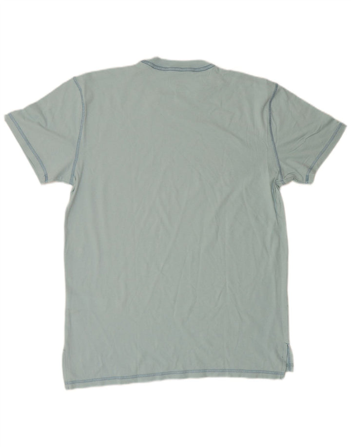 Мужская футболка Hollister Top Medium Blue Cotton