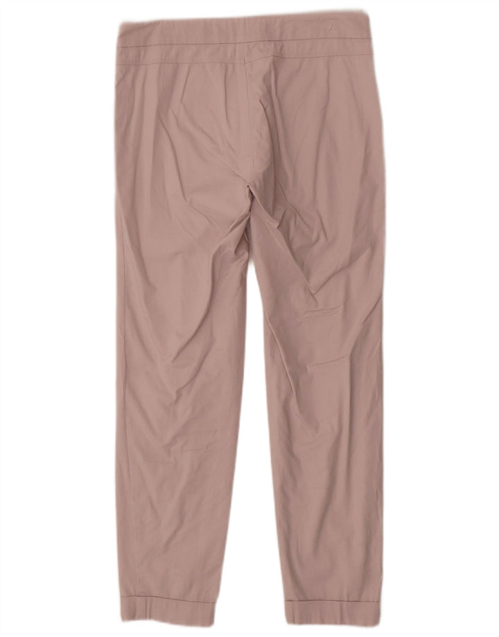 Женские прямые повседневные брюки Zara Medium W30 L27, розовые