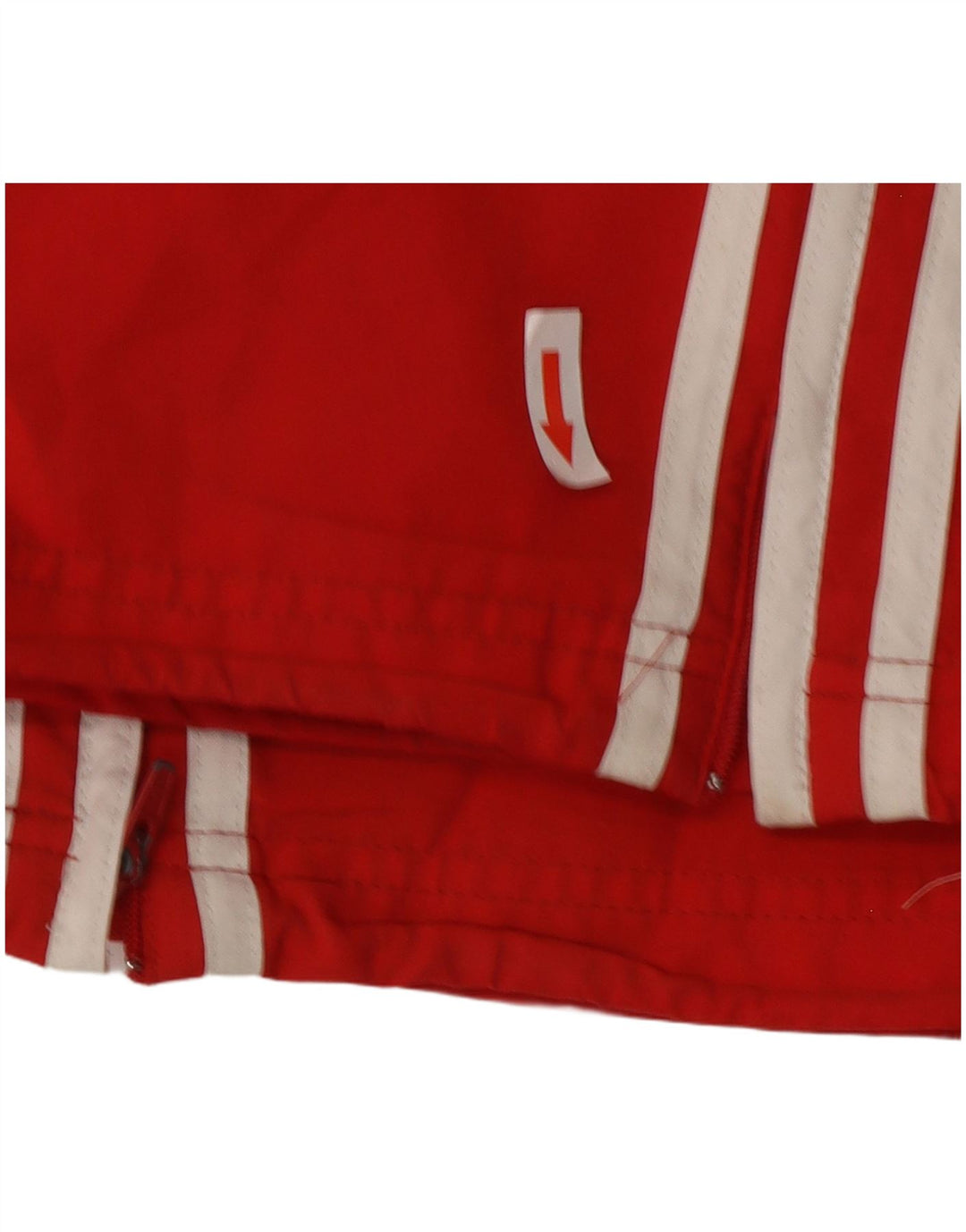 Мужские спортивные брюки Adidas UK 44/46, большой красный полиэстер