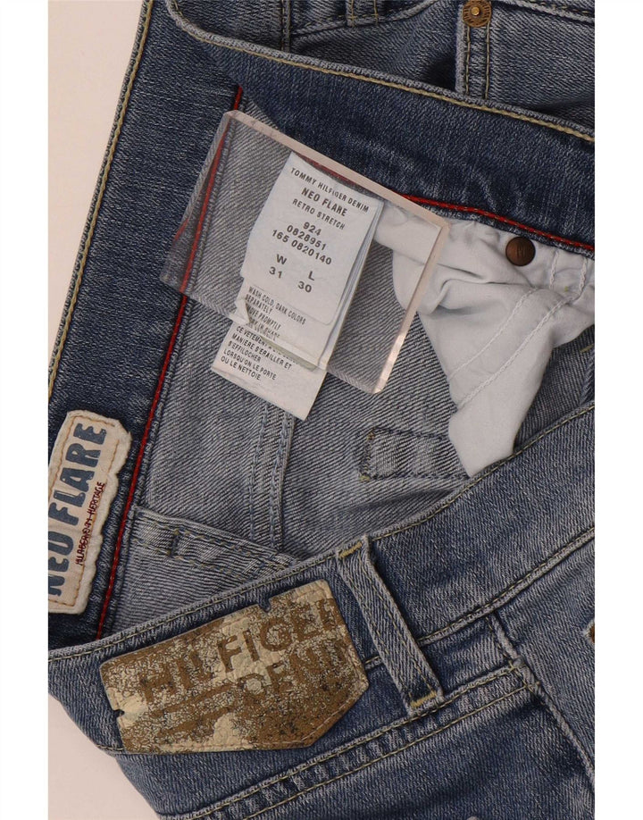 Женские расклешенные джинсы Tommy Hilfiger W31 L30, синий хлопок