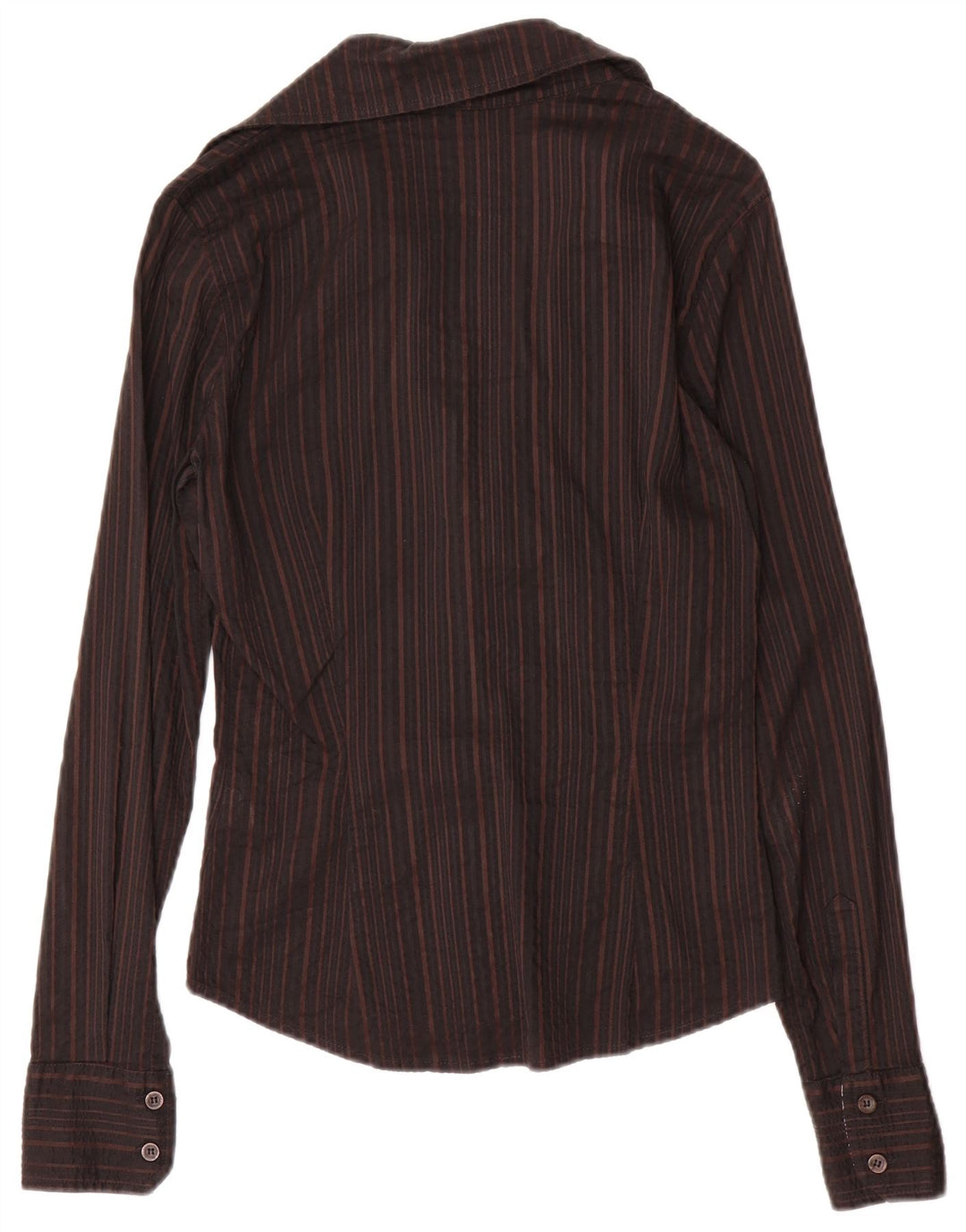 Рубашка женская Guess By Marciano IT 42 Medium Brown в полоску