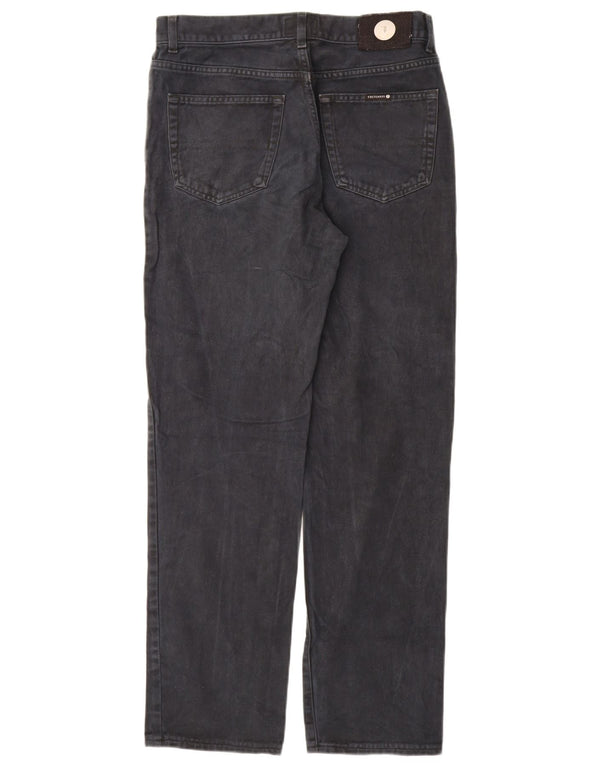 Мужские прямые джинсы Trussardi W33 L32 темно-синие, хлопок