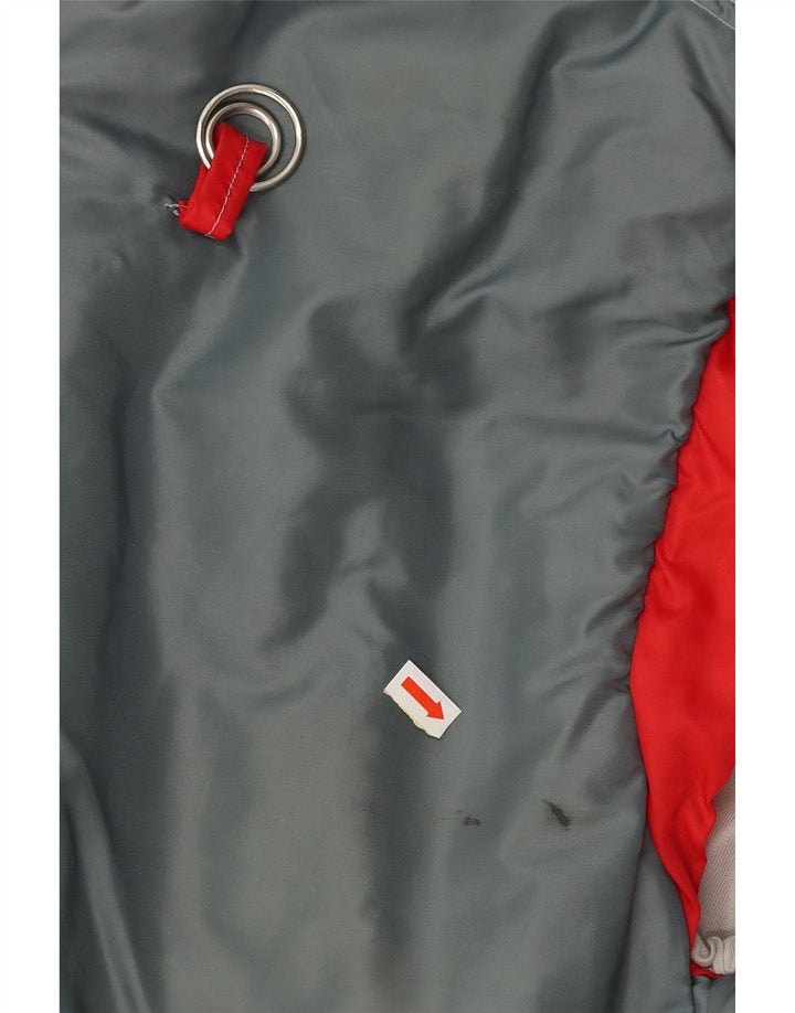 Женский жилет JACK DANIELS UK 16, большой серый с цветными блоками