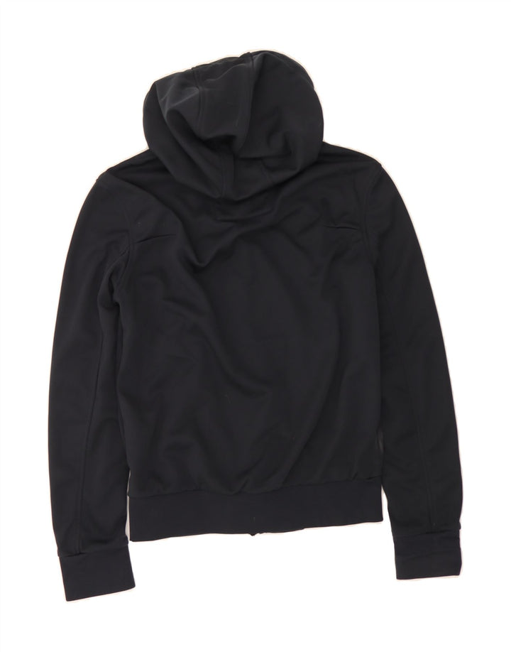 SUPERDRY Mens Zip Hoodie Sweater XS Navy Blue Polyester Vintage Superdry and Second-Hand Superdry from Messina Hembry 