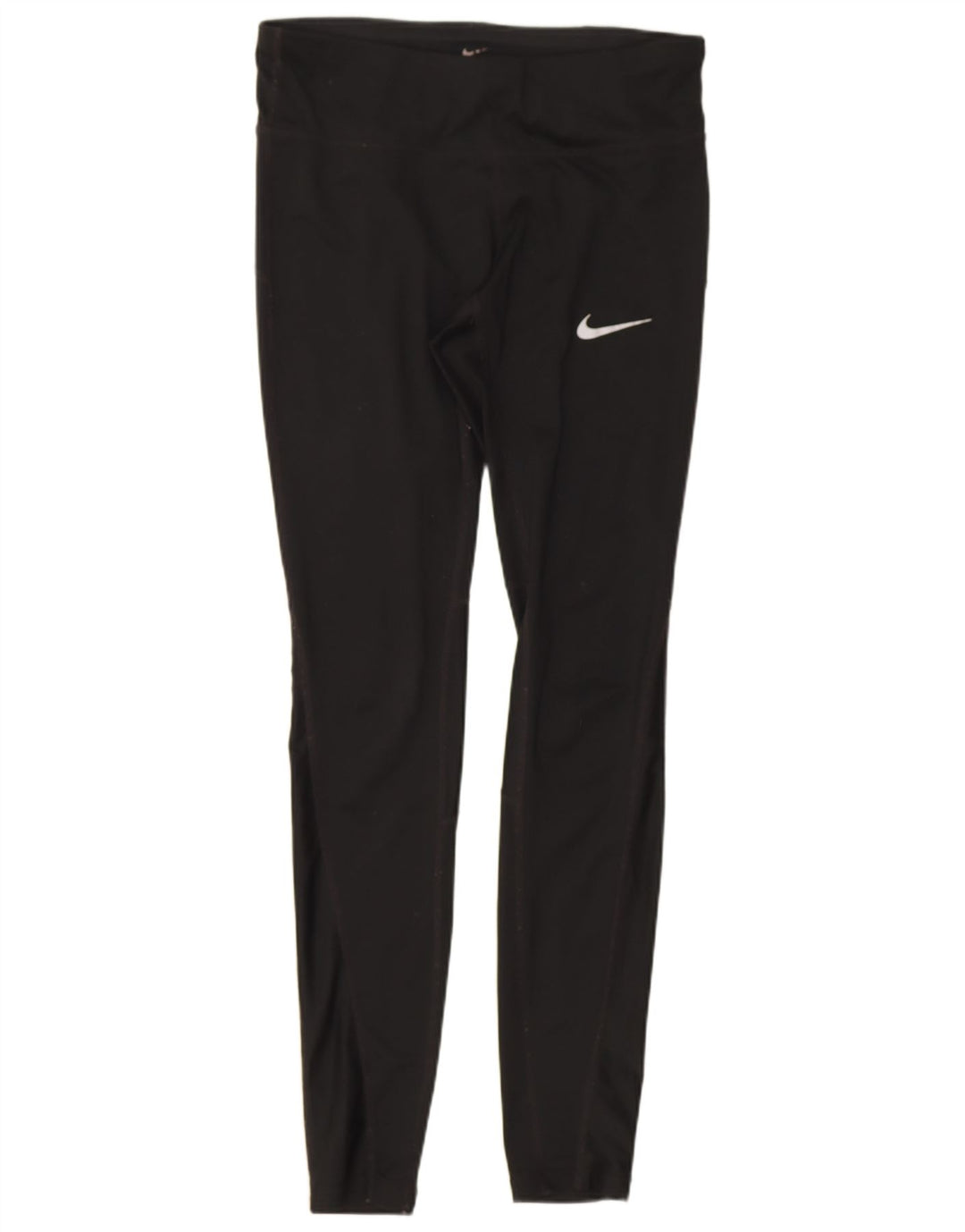 Женские леггинсы Nike Dri Fit UK 8, маленькие черные полиэстер