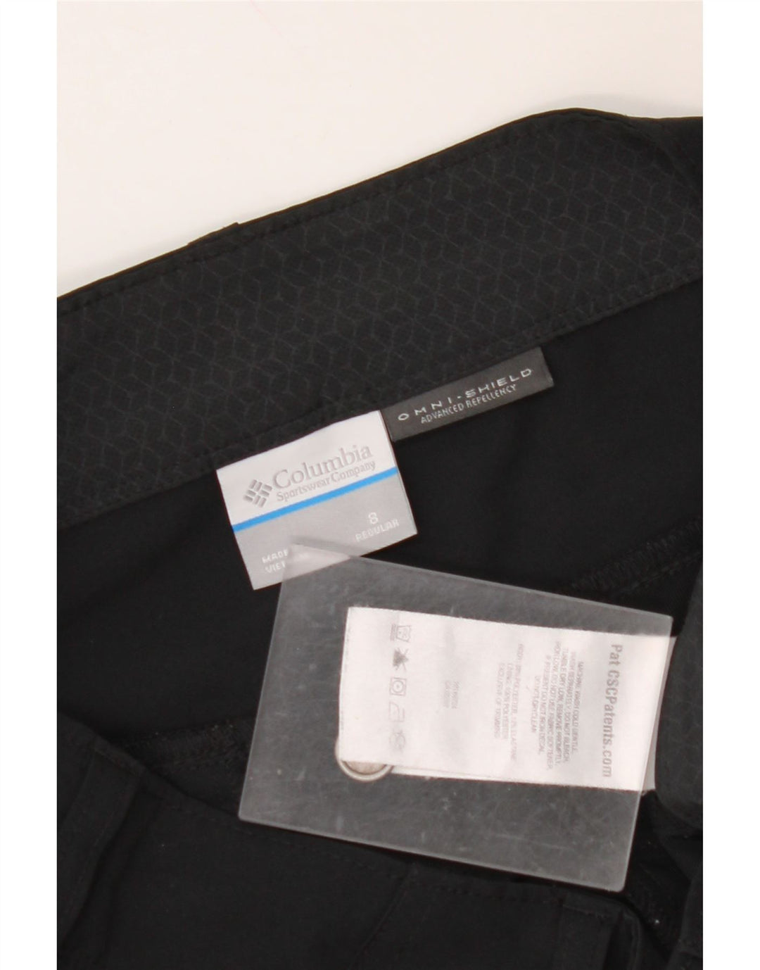 Женские брюки COLUMBIA Omni-Shield Bootcut США 8, средние W32 L33, черные