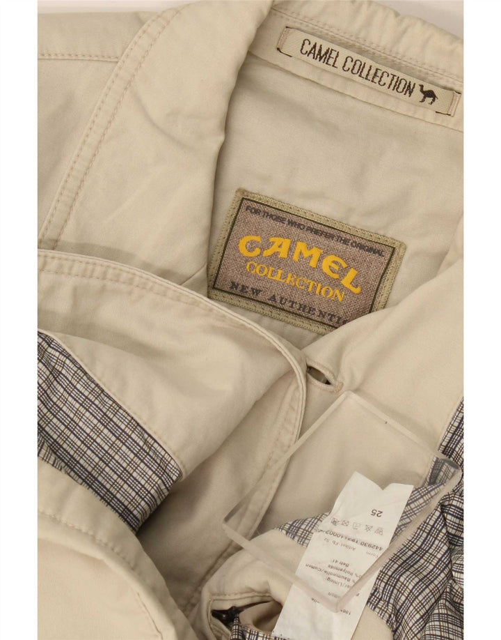 Мужской пиджак Camel Active на 3 пуговицах, Великобритания, 40, большой, бежевый, хлопковый