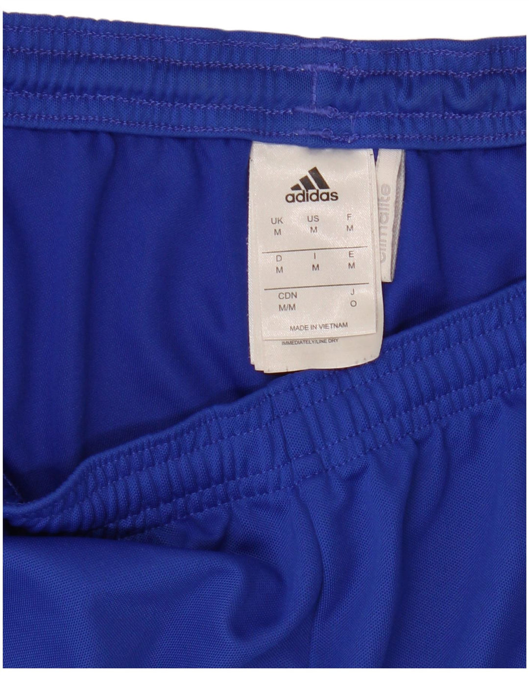 Мужские спортивные шорты Adidas Climalite, средний синий полиэстер