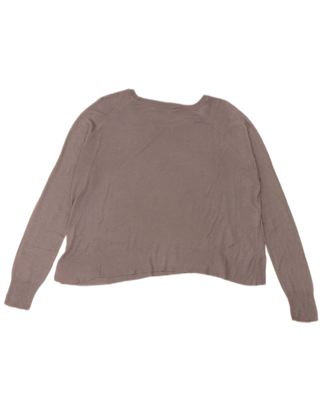 Женская блузка оверсайз Zara Top UK 10, маленькая, серая, вискоза