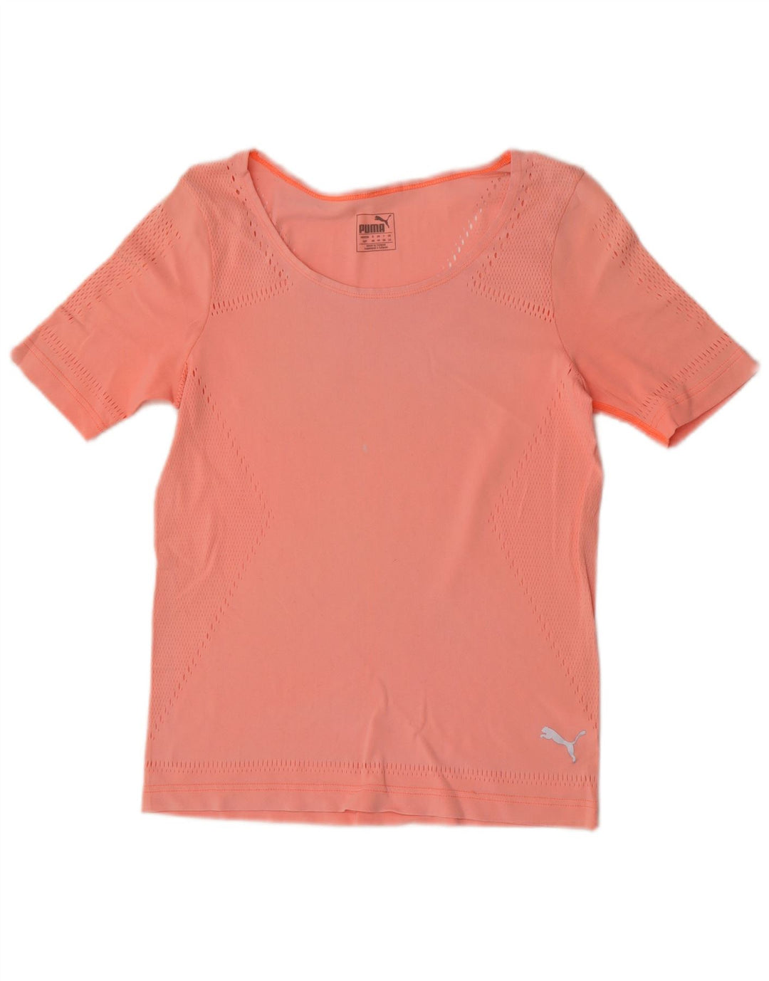 Женская футболка Puma Top UK 10, маленькая оранжевая
