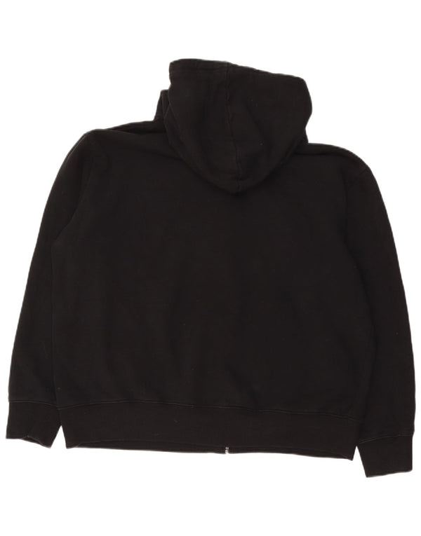 Женский свитер с капюшоном на молнии Marks & Spencer UK 18 XL, черный хлопок