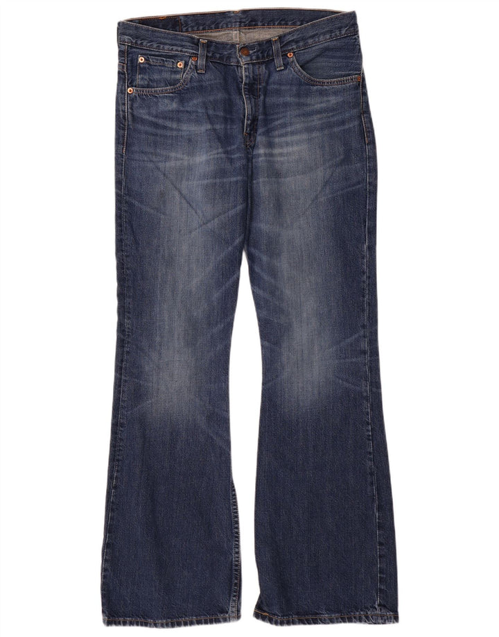 Мужские джинсы Levi's 516 Bootcut W34 L33 Синие, хлопок